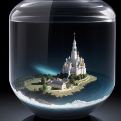 Un petit parc avec des choux et des pommes d'or.